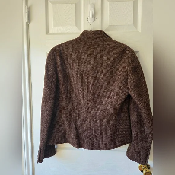 Lauren Ralph Lauren Vintage Tweed Midi Skirt Suit Jacket 10, Skirt 6